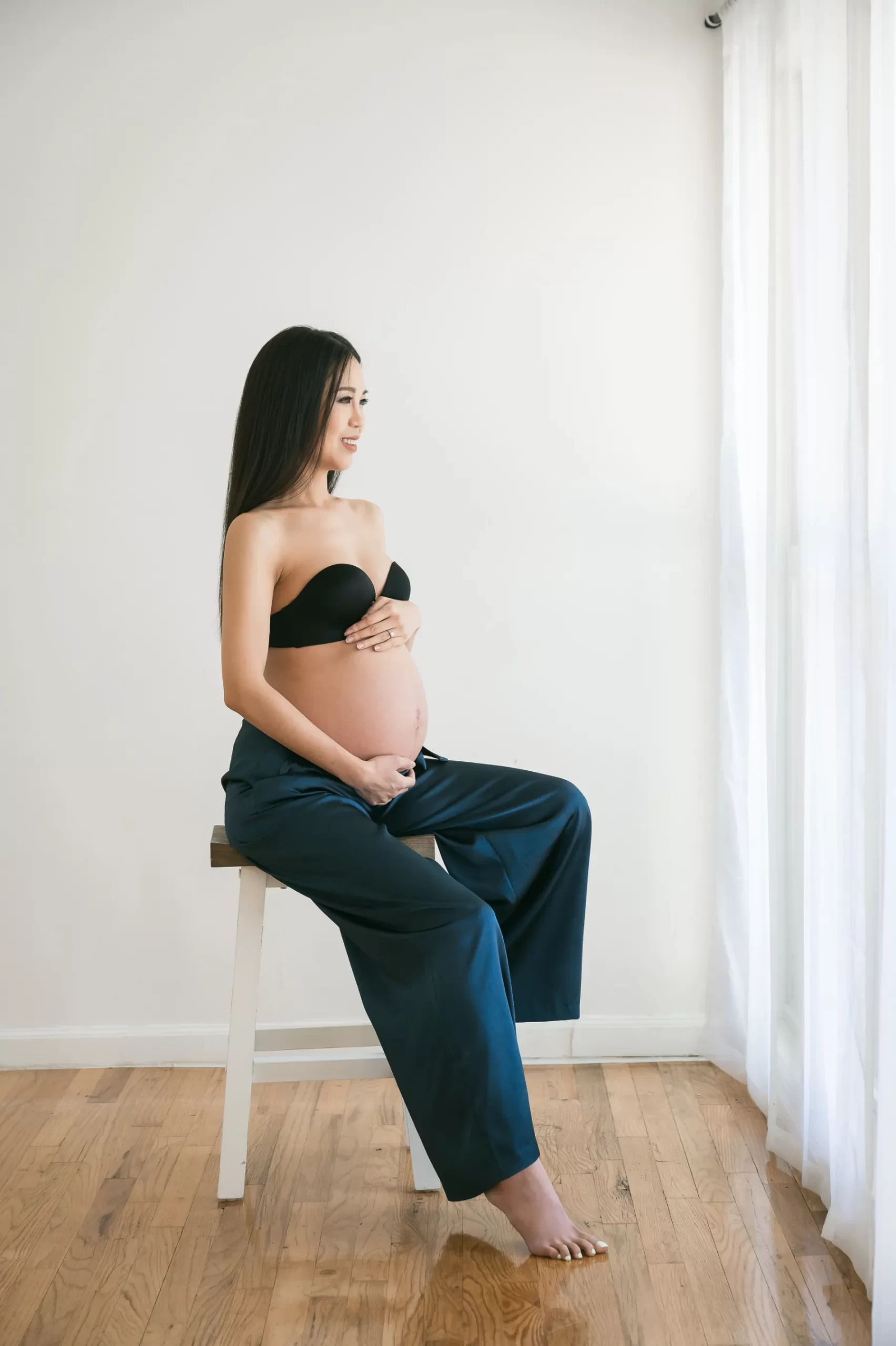pregnant New Jersey Boudoir Photographer